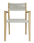 Quinn Wooden Patio Dining Arm Chair - view 4