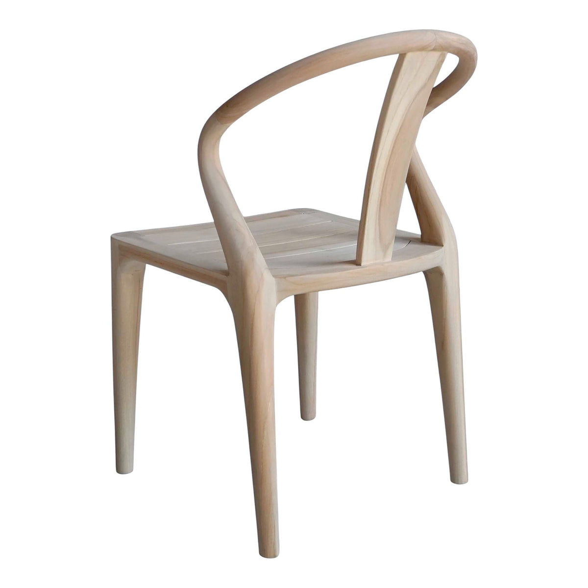 Izzy Outdoor Dining Chair -- Light Brown