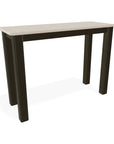 10" X 27" Marine Grade Polymer Chaise Table - LOOMLAN - Telescope - Outdoor Side Tables