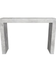 Axle Concrete Outdoor Rectangular Console Table