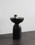 Goya Concrete Outdoor Round End Table