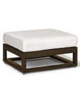 Palm Beach Poly Lumber Square Ottoman Sunbrella Cushion