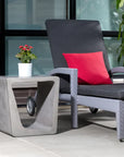 Darwin Concrete Outdoor End Table