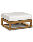 Palm Beach Poly Lumber Square Ottoman Sunbrella Cushion