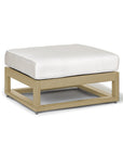 Palm Beach Poly Lumber Square Ottoman Sunbrella Cushion