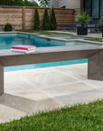 Nomad Concrete Outdoor Backless Bench