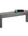 Nomad Concrete Outdoor Backless Bench