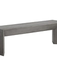 Nomad Concrete Outdoor Backless Bench