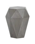 Constance Geometric Shaped Outdoor End Table