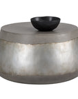 Aries Concrete Outdoor Round Coffee Table