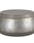 Aries Concrete Outdoor Round Coffee Table