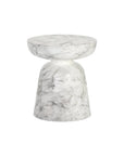 Lucida Concrete Outdoor Round End Table