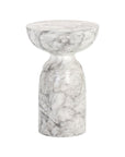 Goya Concrete Outdoor Round End Table