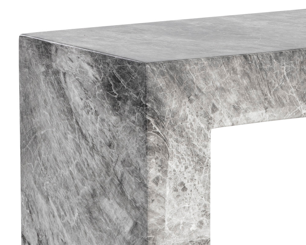 Axle Concrete Outdoor Couch Table