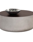 Diaz Outdoor Round Coffee Table