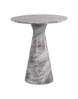 Shelburne Grey Marble Look Outdoor Counter Table