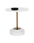 Marlowe Concrete Outdoor Round Bistro Table