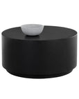 Rubin Concrete Outdoor Round Coffee Table