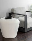 Corvo Concrete Outdoor Geometric Side Table