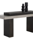 Herriot Concrete Outdoor Rectangular Console Table