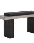 Herriot Concrete Outdoor Rectangular Console Table