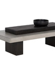 Herriot Concrete Outdoor Rectangular Coffee Table