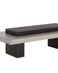 Herriot Concrete Outdoor Rectangular Coffee Table