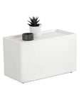 Liza Concrete Outodoor Rectangular Side Table