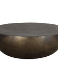 Cale Coffee Table Antique Bronze Handcrafted Outdoor Piece