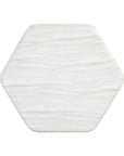 Spezza Coffee Table Marble Look Cream Modern Design