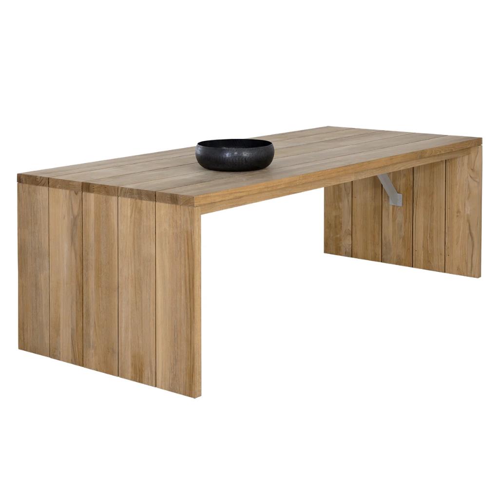 Viga Wooden Outdoor Rectangular Dining Table