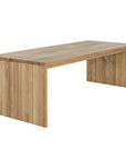 Viga Wooden Outdoor Rectangular Dining Table