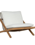 Bari Fabric Outdoor Lounge Chair