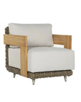 Potenza Armchair Palazzo Cream Stain Resistant Teak