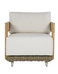 Potenza Armchair Palazzo Cream Stain Resistant Teak