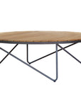 Rimini Coffee Table Modern Teak Wood And Aluminum