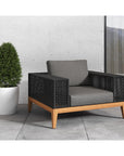 Salerno Fabric Outdoor Armchair