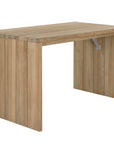 Viga Counter Table Natural Solid Teak Wood Outdoor