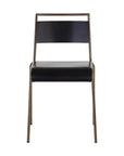 Euroa Steel Stackable Outdoor Armless Dining Chair