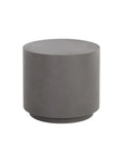 Rubin Concrete Outdoor Round End Table