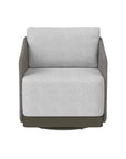 Allariz Fabric Outdoor Swivel Armchair