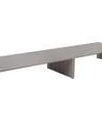 Verin Aluminum Outdoor Rectangular Coffee Table