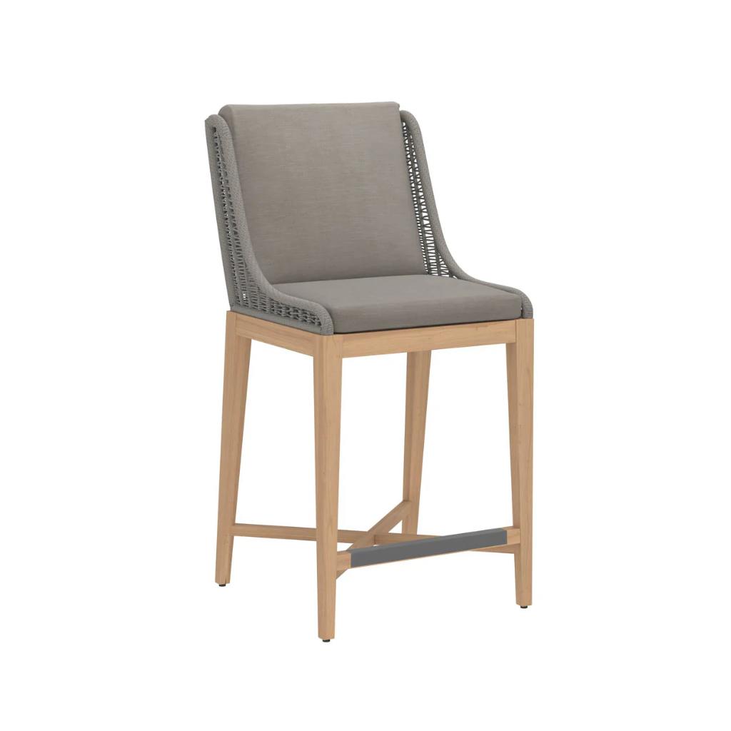 Sorrento Fabric Outdoor Barstool