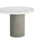 Nicolette Concrete Outdoor Round Dining Table