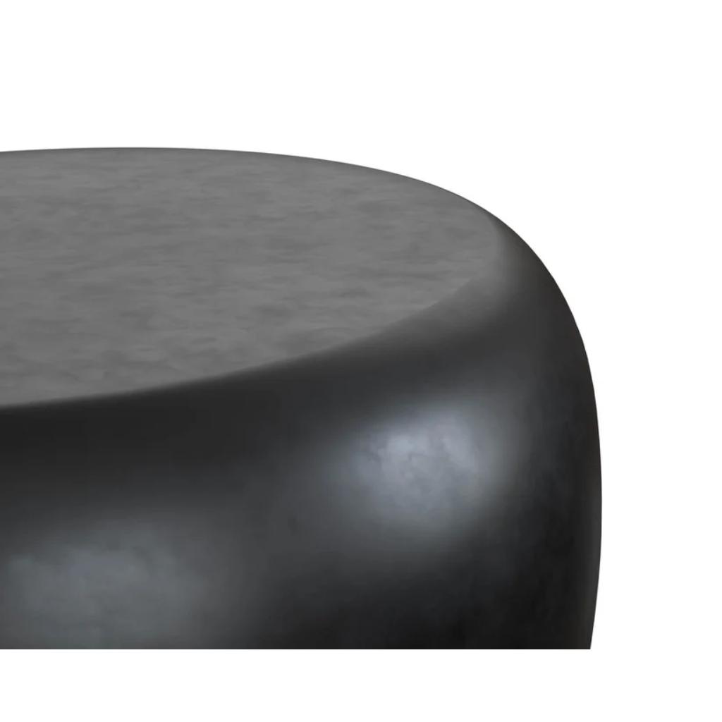 Iolite Concrete Outdoor Round End Table