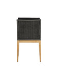 Sorrento Fabric Outdoor Armless Dining Chair