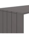 Verin Aluminum Outdoor Rectangular Bar Table