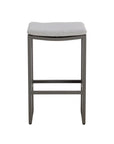 Verin Fabric Streamlined Design Outdoor Barstool