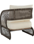 Toulon Lounge Chair Modern Design Stain Resistant Fabric