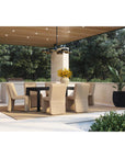 Merano Aluminum Outdoor Dining Table